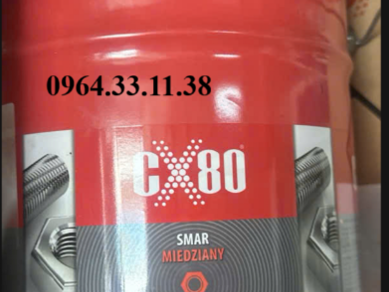 Mỡ 1200 độ C - CX80 SMAR MIEDZIANY/COPPER GREASE-CX80